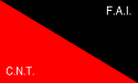 Flag of CNT-FAI Catalonia