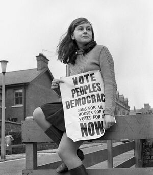Bernadette Devlin Vote For People's Democracy.jpeg