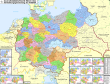 Location of German Reich (1933–1943) Deutsches Reich Greater German Reich (1943–1945) Großdeutsches Reich