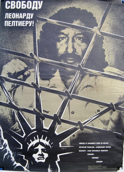 File:Free Leonard Peltier poster.png