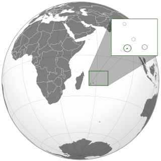 Location of Republic of Mauritius