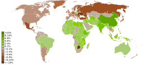 GDP Real Growth in 2009.svg