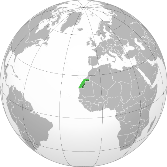 File:Western Sahara map.svg