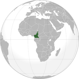 Location of Republic of Cameroon