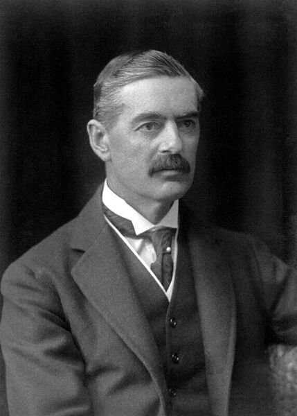 File:Neville Chamberlain by Walter Stoneman.jpg