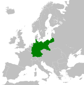 Lage von Deutsches Kaiserreich