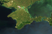 Location of Crimean Peninsula