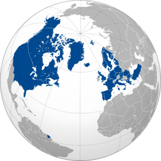 Location of North Atlantic Treaty Organization